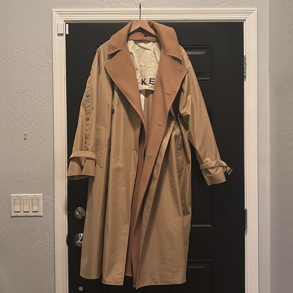 Weekend Max Mara Daphne Wool-Backed Trench Coat - Picture 6 of 11
